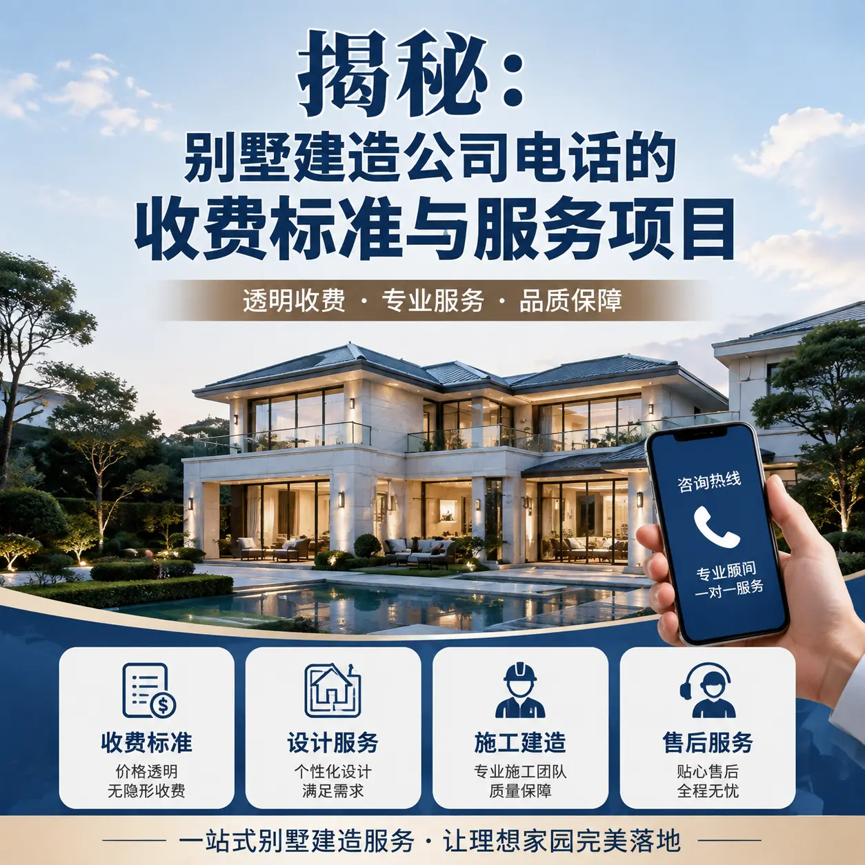 揭秘：赫章别墅建造公司电话的收费标准与服务项目