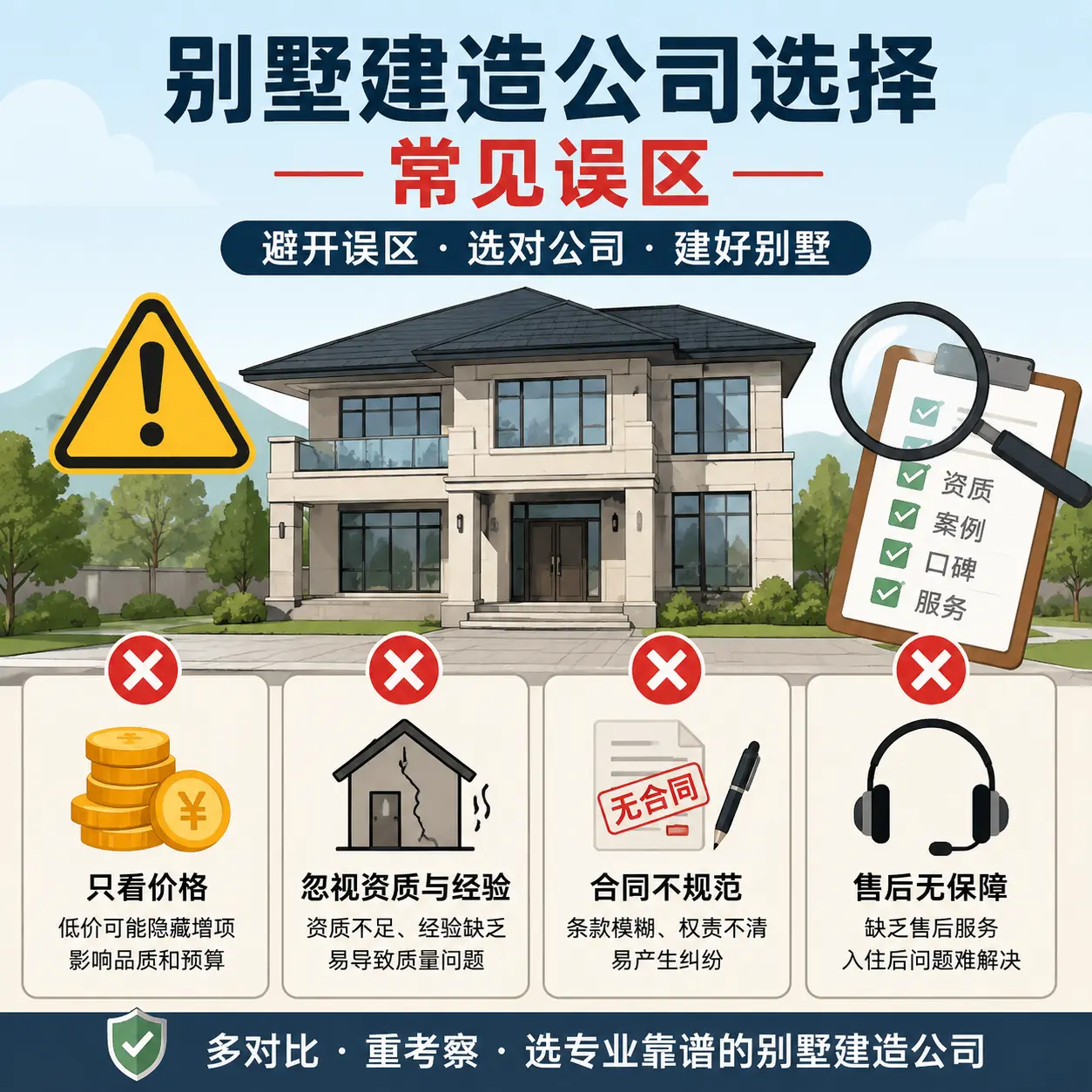 赫章 别墅建造公司推荐：了解市场行情与服务内容