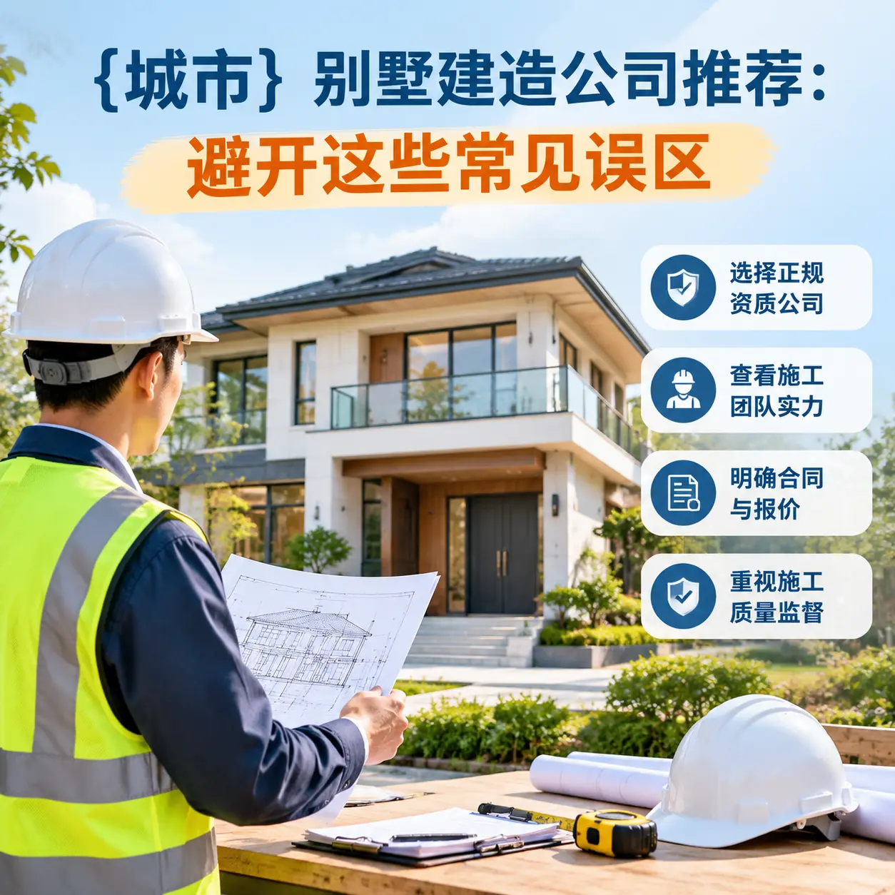 赫章 别墅建造公司推荐：避开这些常见误区