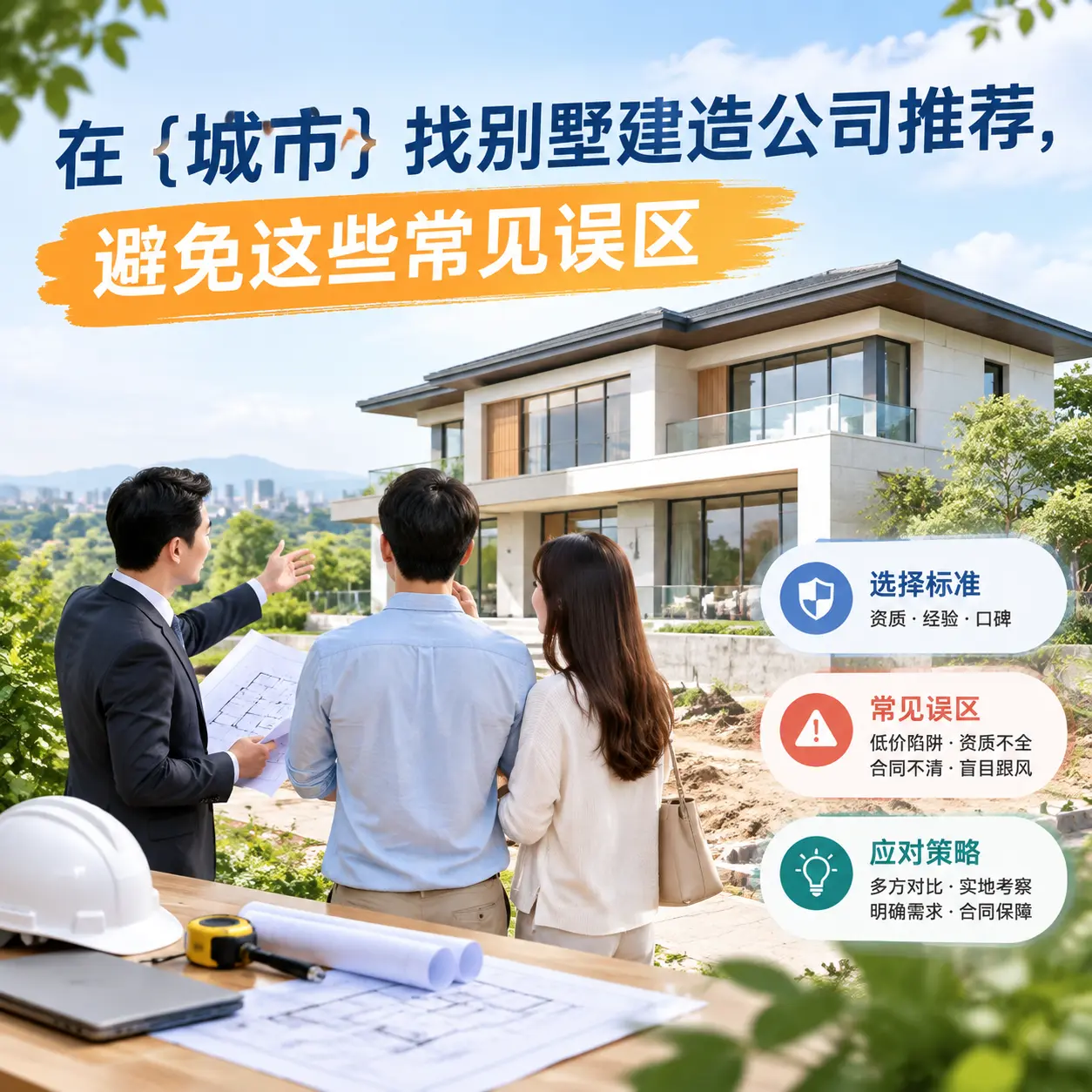 在 赫章 找别墅建造公司推荐，避免这些常见误区