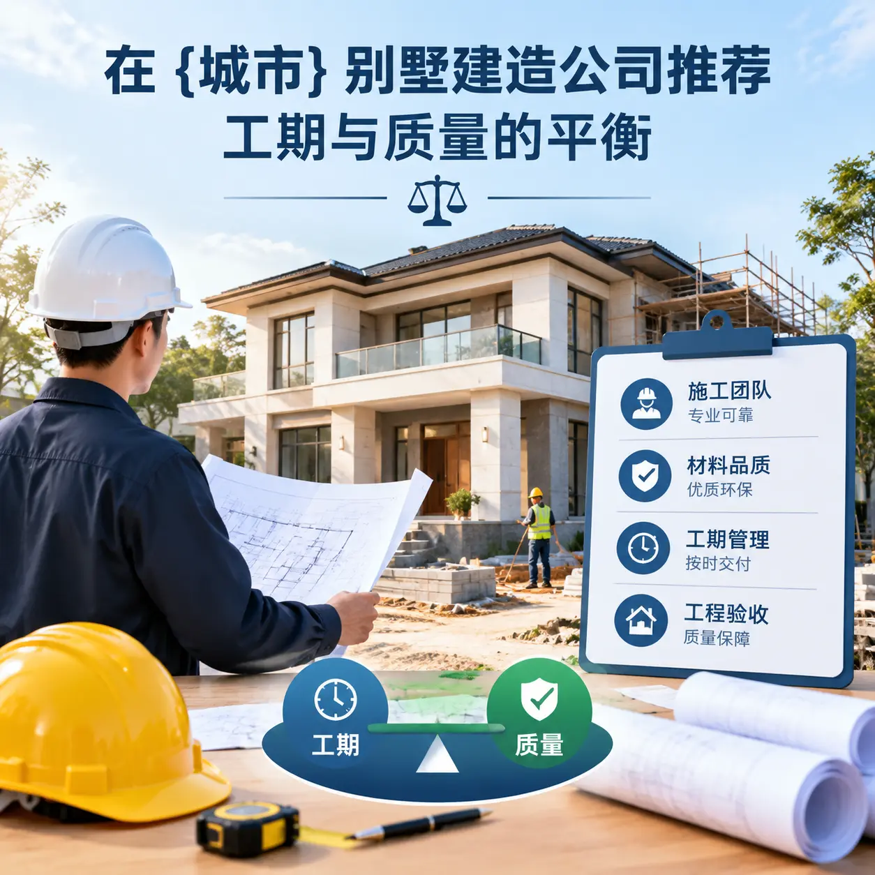 在 赫章 别墅建造公司推荐,工期与质量的平衡