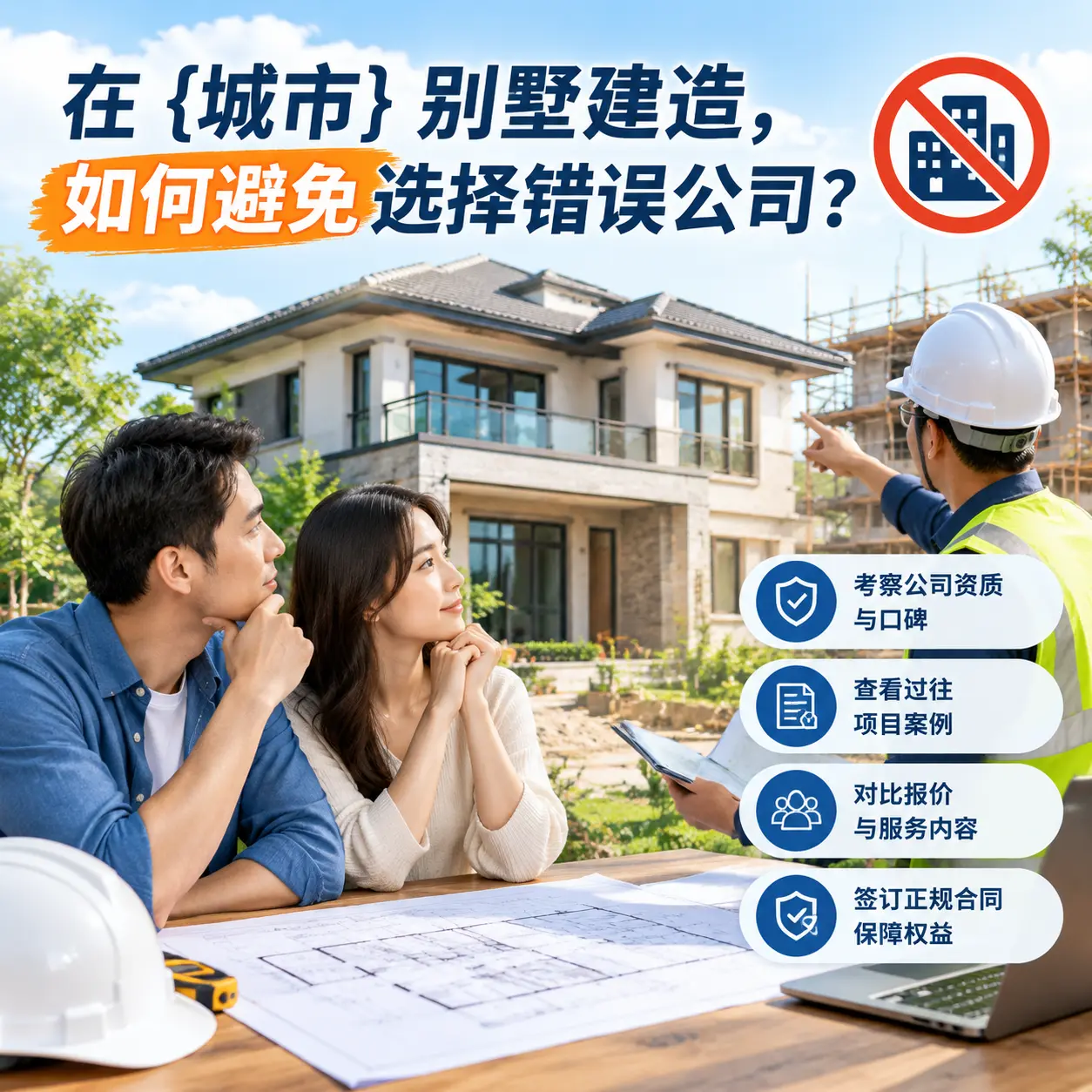 在 赫章 别墅建造，如何避免选择错误公司？