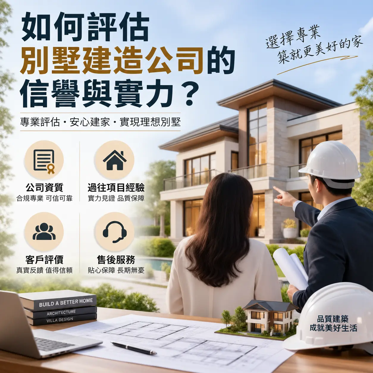 如何评估 赫章 别墅建造公司的信誉与实力？