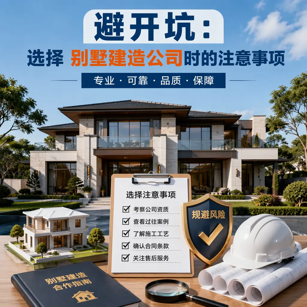 避开坑：选择 赫章 别墅建造公司时的注意事项