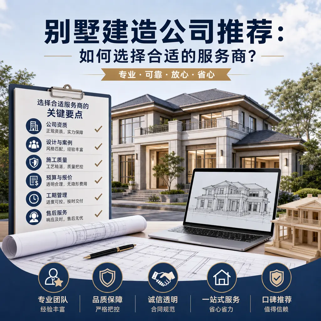 别墅建造公司推荐：如何选择合适的服务商？