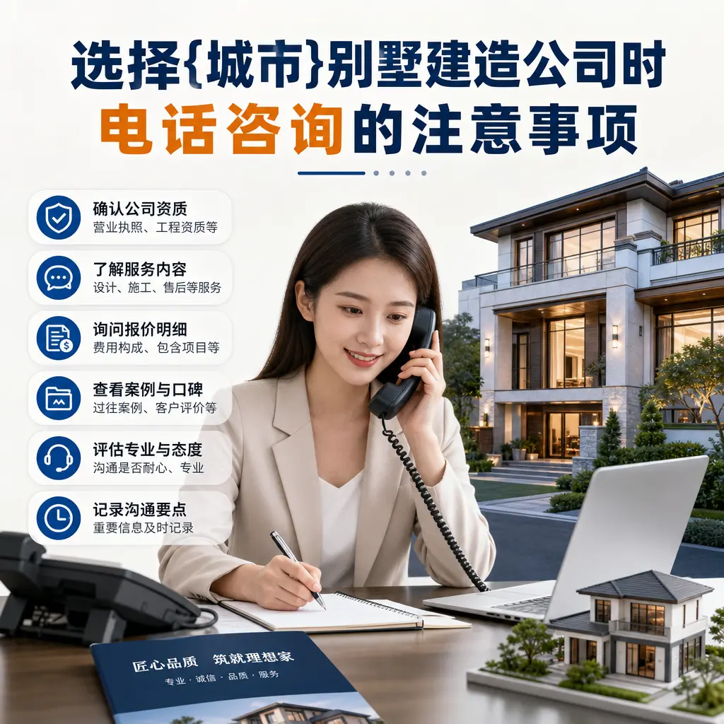 选择赫章别墅建造公司时，电话咨询的注意事项