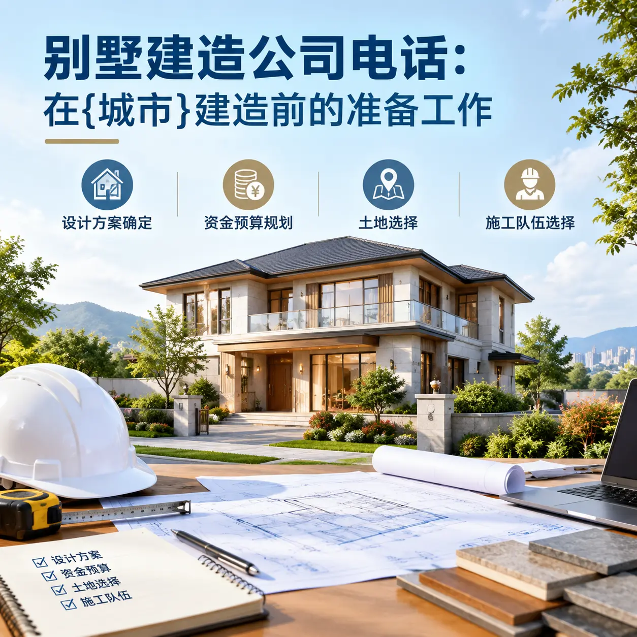 别墅建造公司电话：在赫章建造前的准备工作