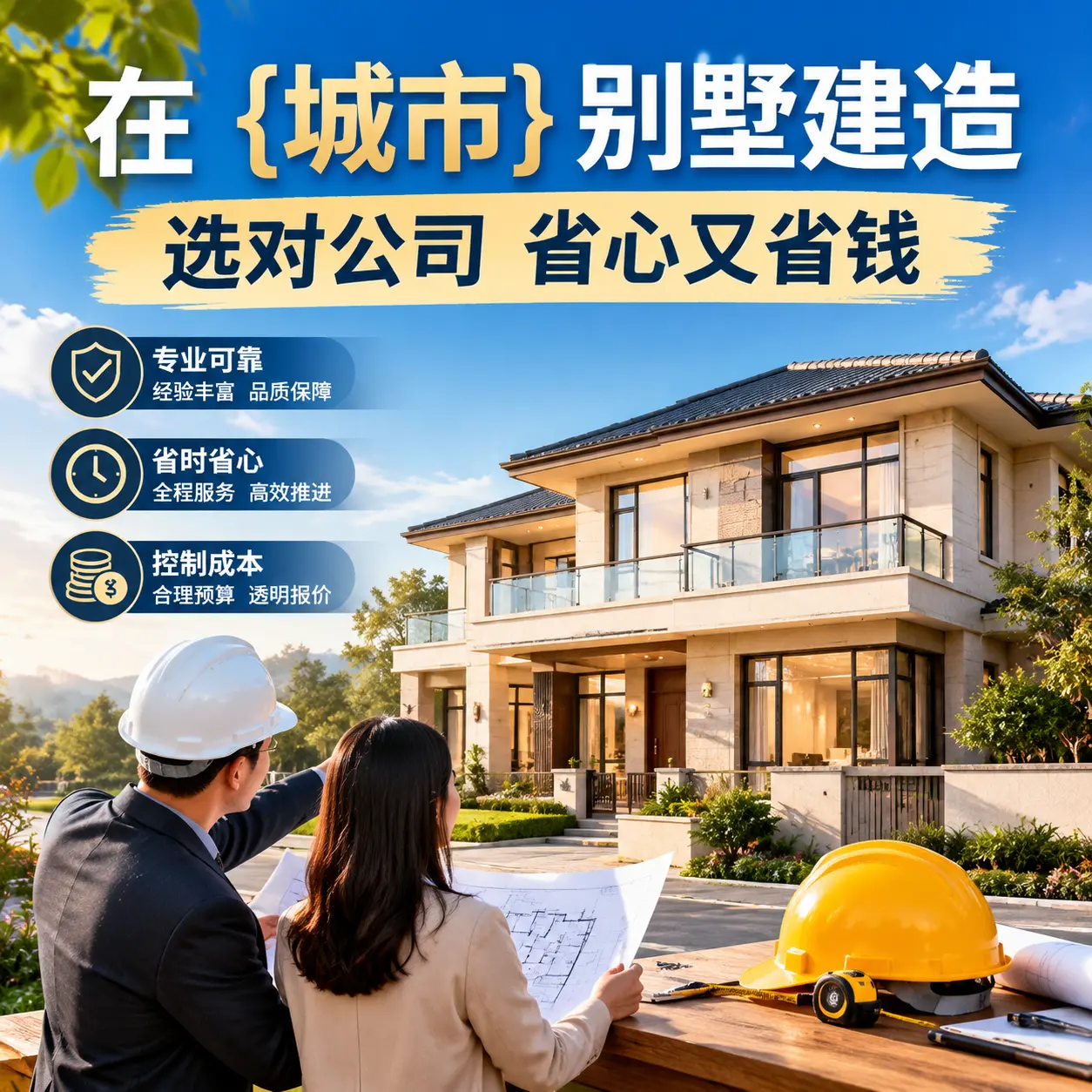 在 赫章 别墅建造,选对公司省心又省钱