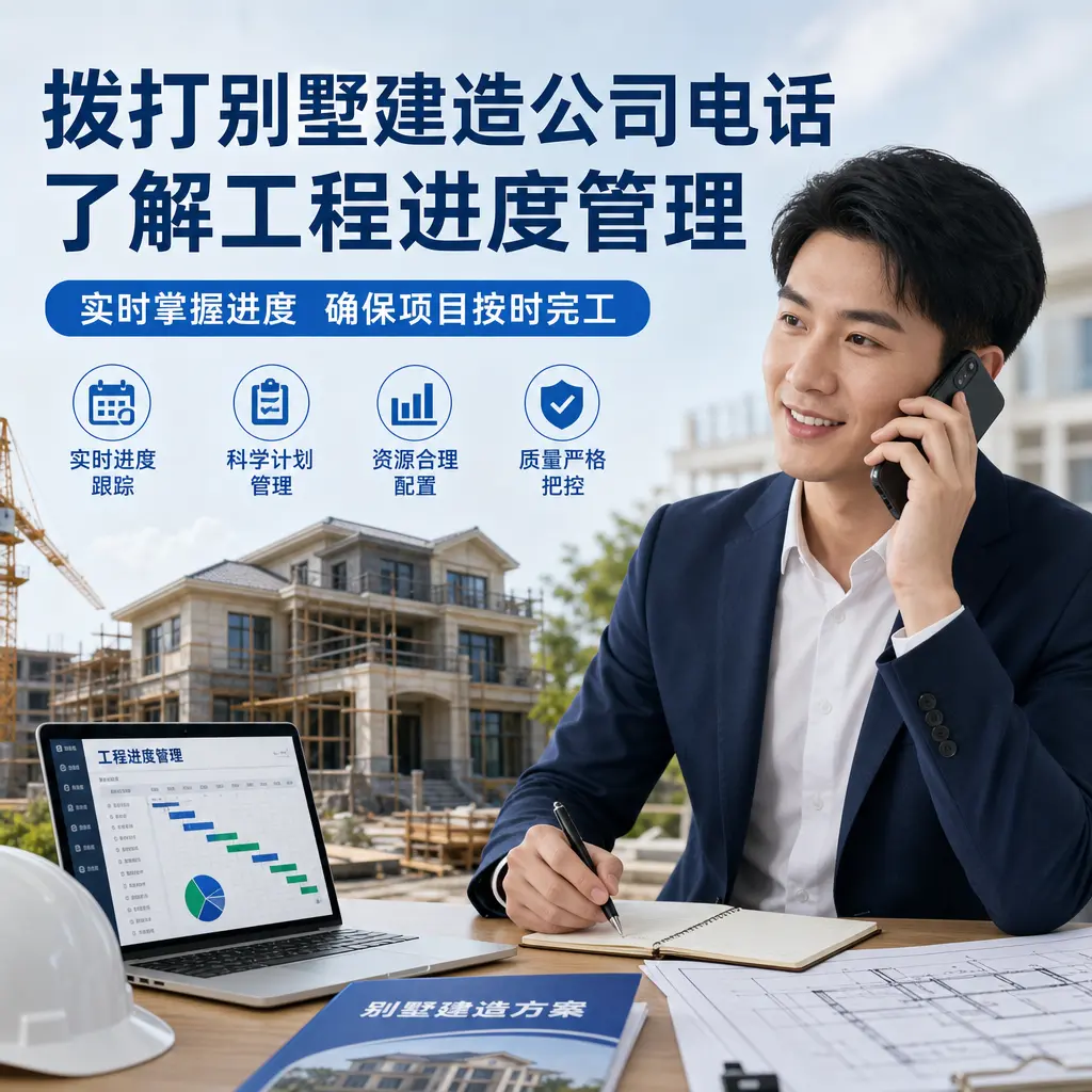 拨打赫章别墅建造公司电话,了解工程进度管理