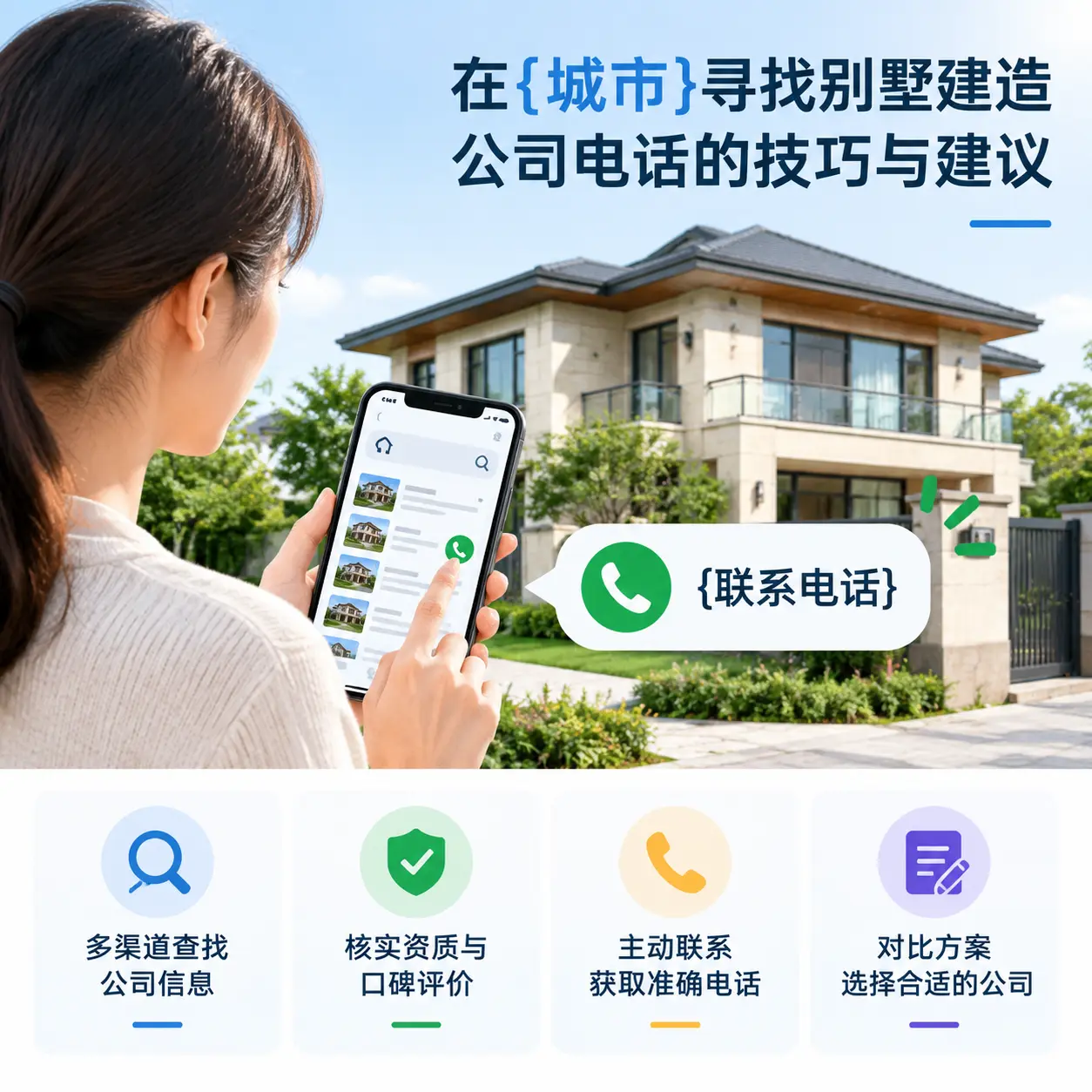 在赫章寻找别墅建造公司电话的技巧与建议