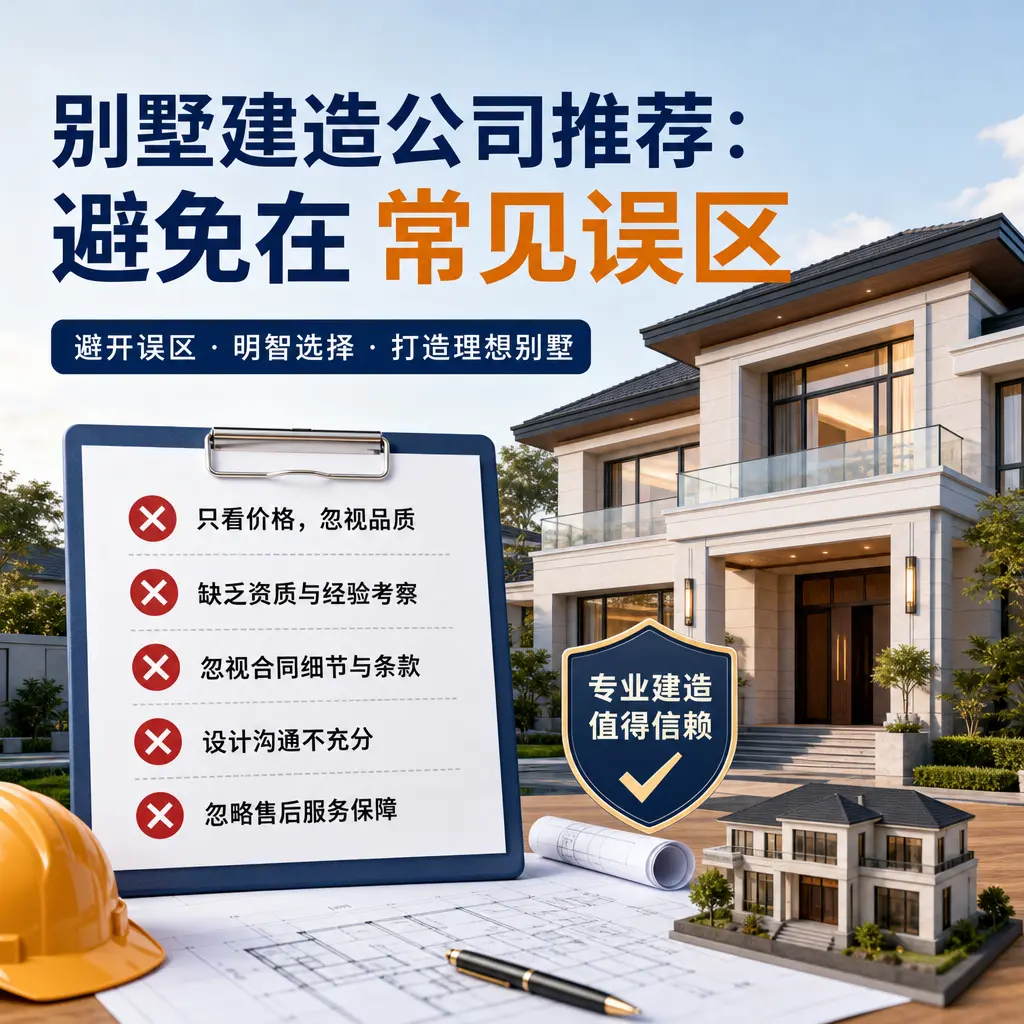 别墅建造公司推荐:避免在 赫章 的常见误区