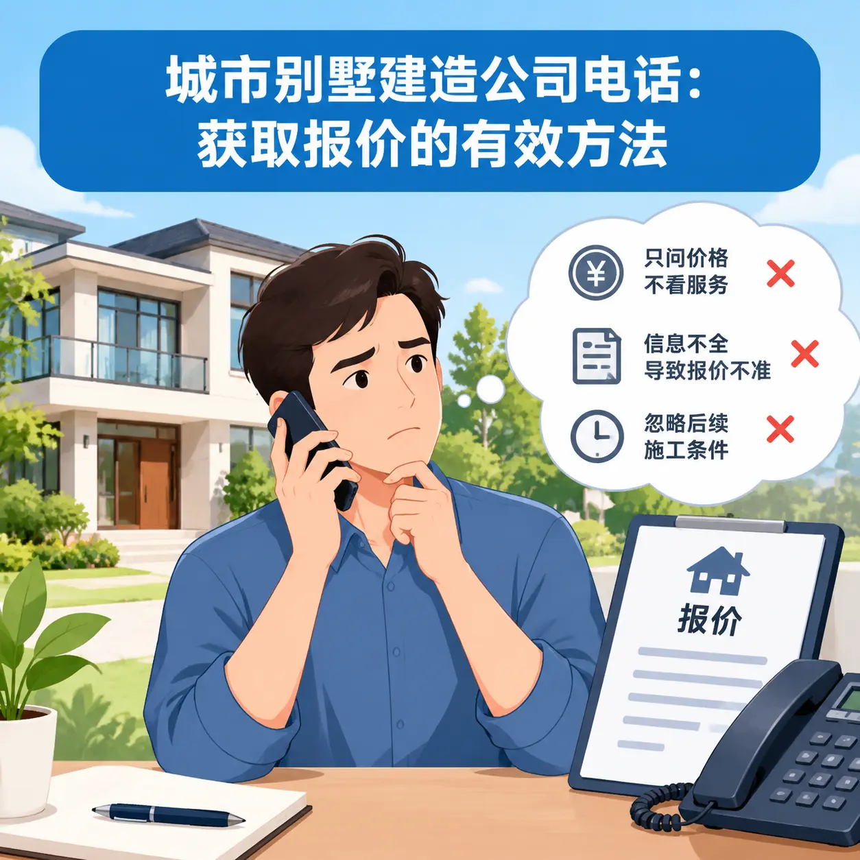 赫章别墅建造公司电话:获取报价的有效方法