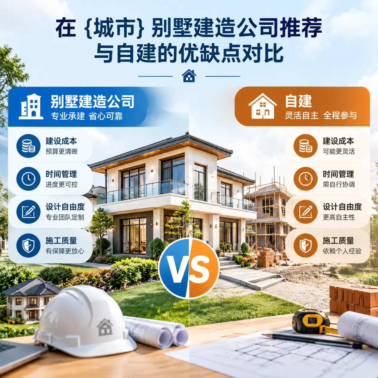 在 赫章 别墅建造公司推荐与自建的优缺点对比